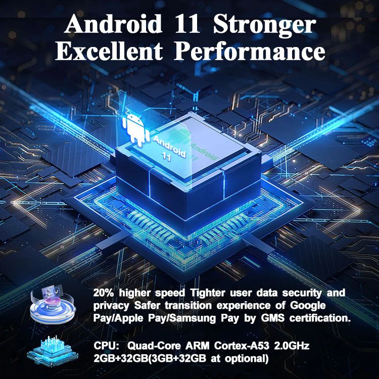 Терминальное устройство для оплаты Softpos 6-дюймовый Android NFC 4G Wi-Fi четырехъядерный 1440*720 сенсорный экран смарт-дисплей Z300P
