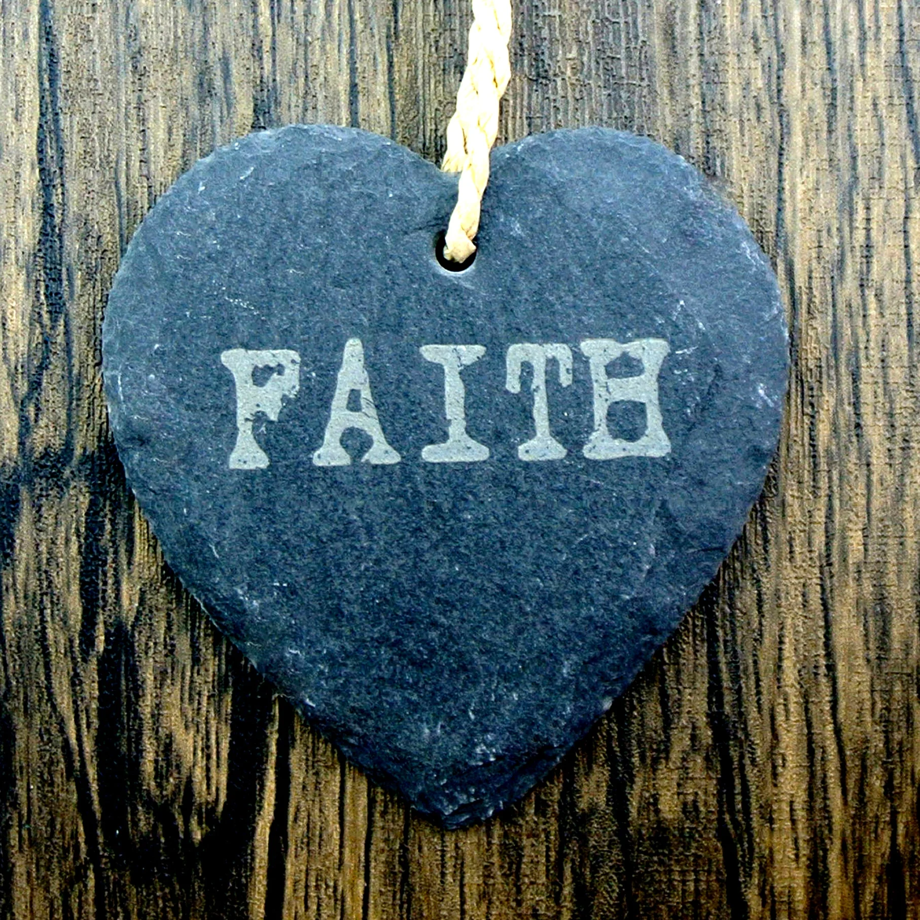 Good quality  slate gifts customized engraved design slate plaque heart shape with engrave