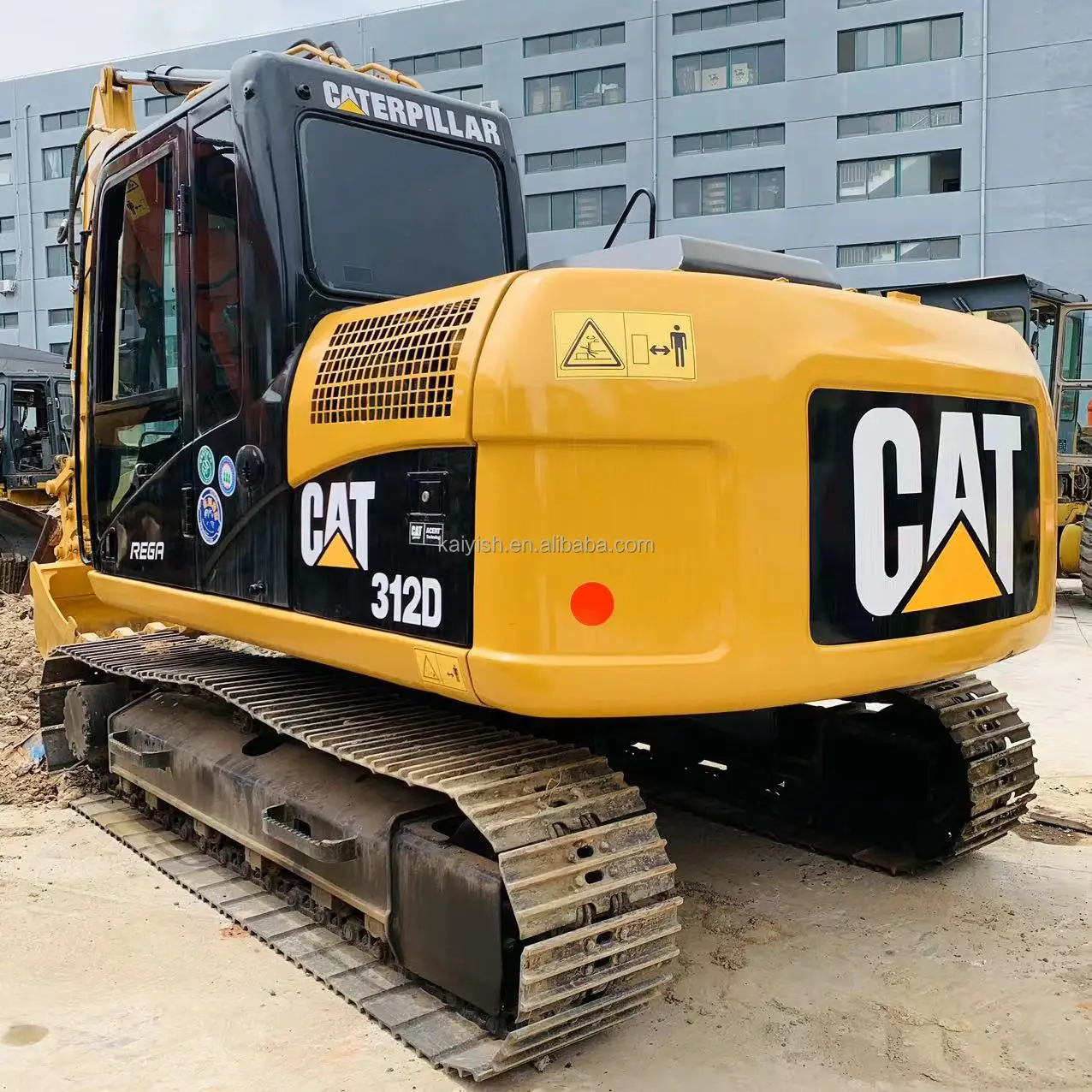 Хорошая цена японская 312 кошек 312D 90% новый гусеничный 12-тонный мини-экскаватор распродажа