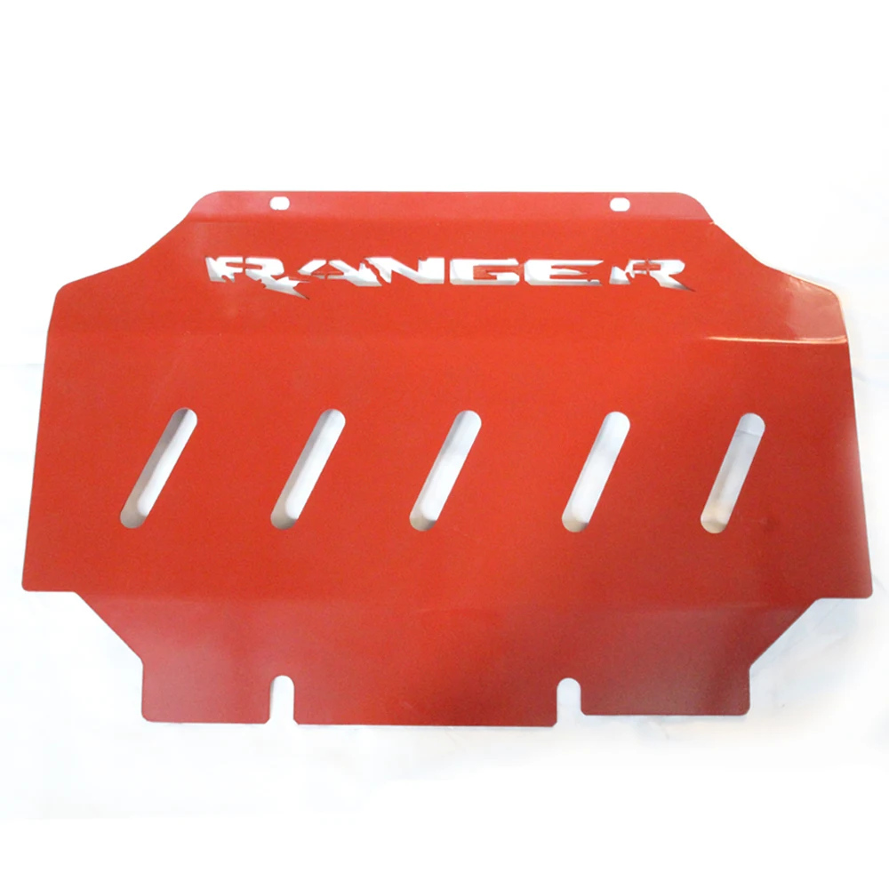 Aluminum Alloy  bash protection protection car bottom cover Skid Plate Engine Protector Guard for ford F150 raptor ranger T7 T6