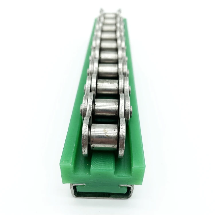 Custom CTS shaped wear resistant UHMWPE linear plastic chain guide