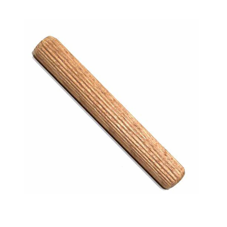 China factory 100 pieces diameter Fluted dowel pin set wooden Grooved 6 8 10mm for furniture connecting DIY  Craft
