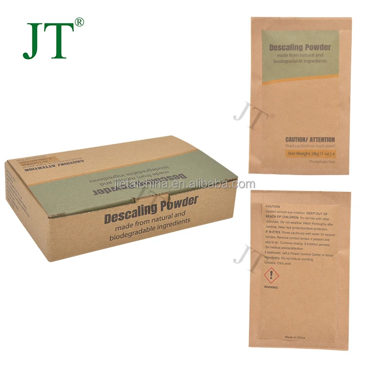 Automatic Coffee Maker Descale Powder  Eco-Friendly biodegradable ingredients Coffee Machine Cleaning Powder