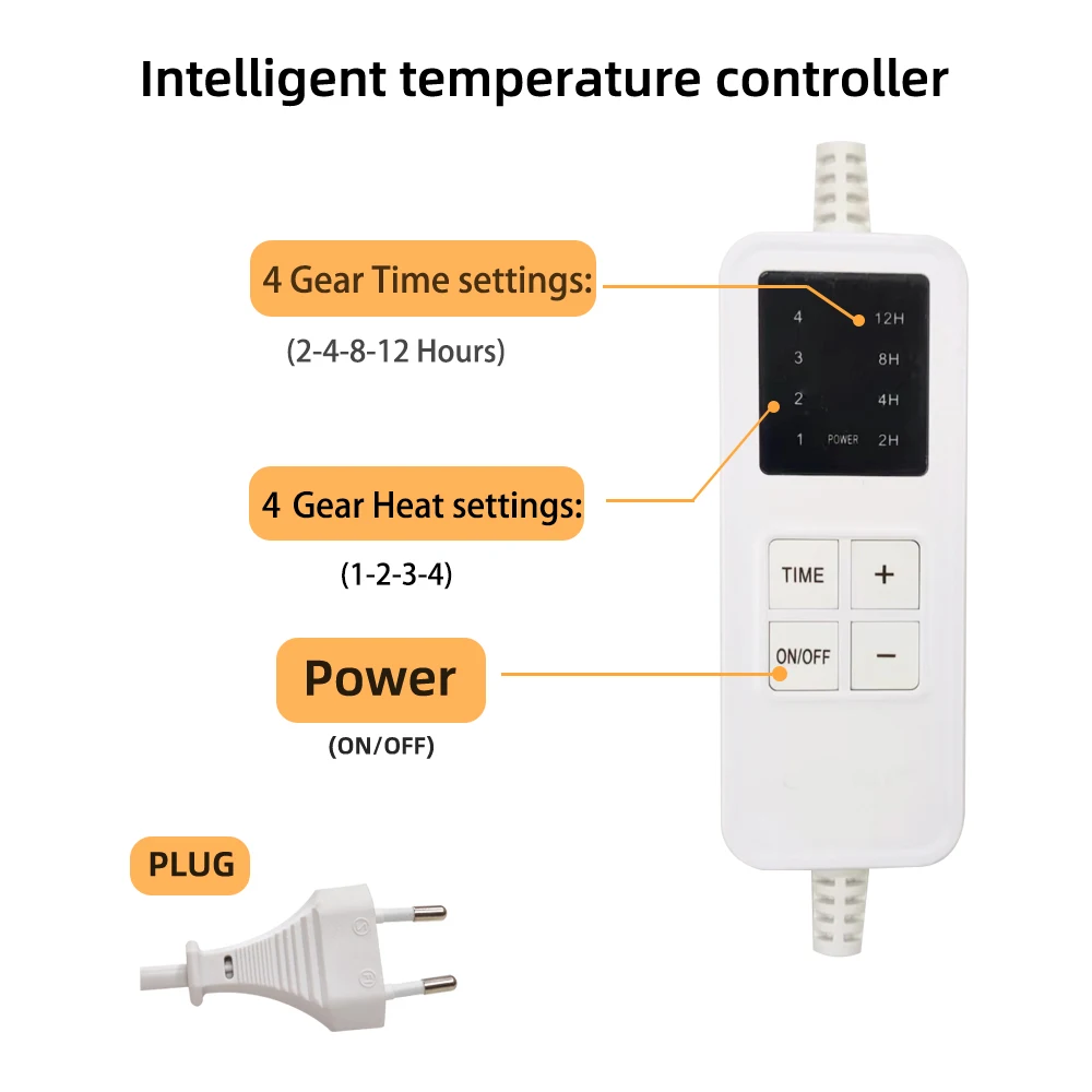 CE 150x80cm  Bed Warmer Heater Thermal Heating Electric Under Blanket Electric Mattress Pad
