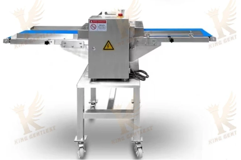 Automatic Meat Strips Slicing Cutting Machine Beef Pork Meat Chicken Breast Jerky Frozen Fresh Meat Slicer