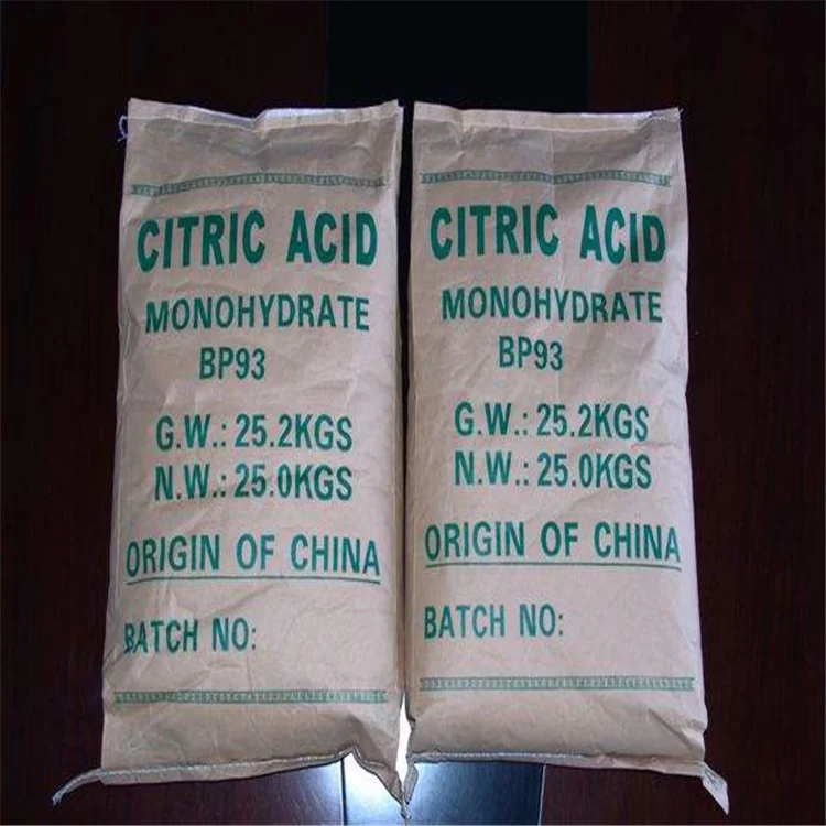 Factory Direct Sale Citric Acid Powder Food Grade 99%