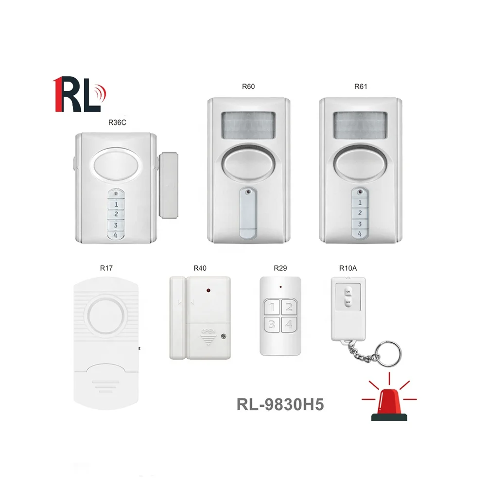 Hot sale smart wireless motion sensor PIR alarm kit two door magnetic sensor vibration sensor with remote control