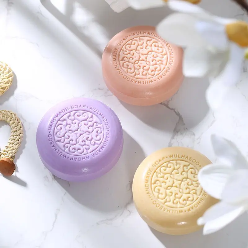 factory wholesale Herbal extract Soap Red Ginseng Comfrey Sandalwood Handmade Soap Set