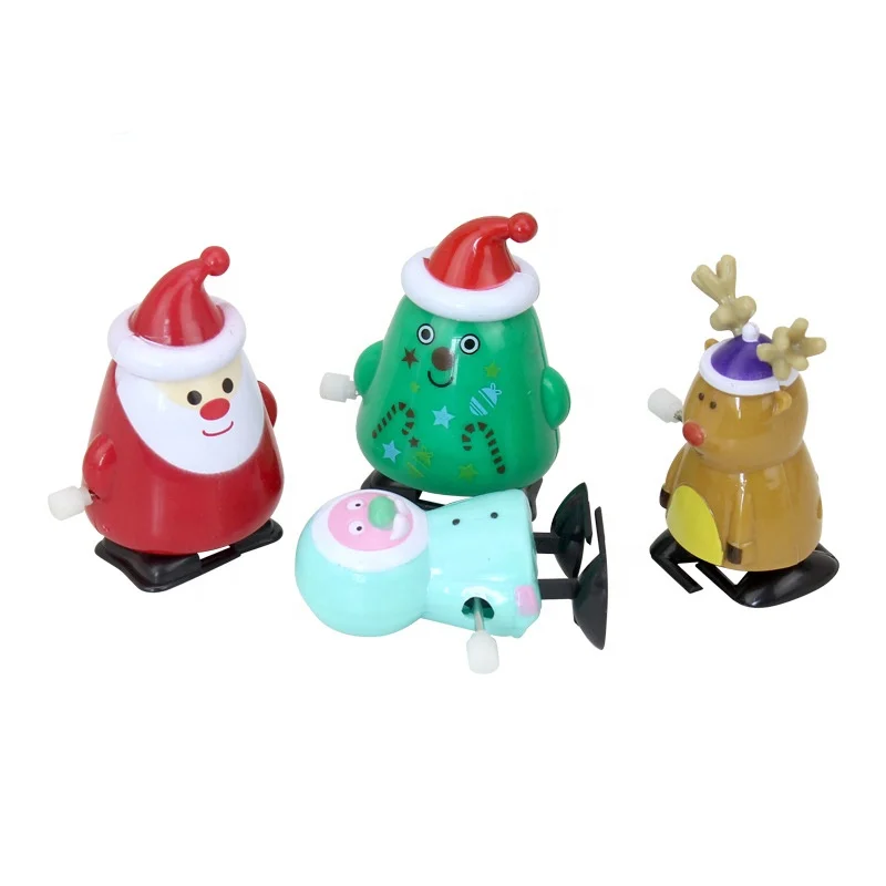 Пластиковые заводные рождественские рекламные игрушки для вечеринок