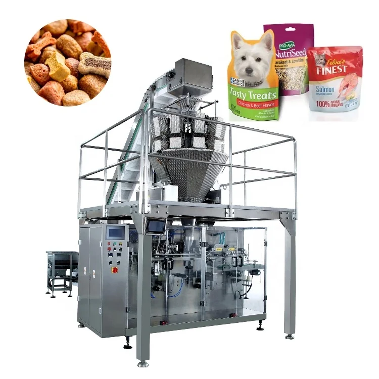 Gloex High Speed Rotary Type Automatic Premade Stand up Zipper Pouch Bag Filling Packaging Machine