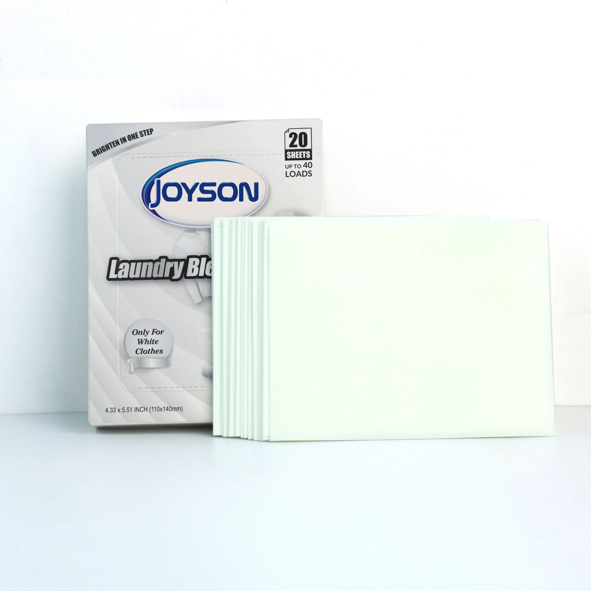 New Laundry Whitening Detergent Fabric Bleach Sheets