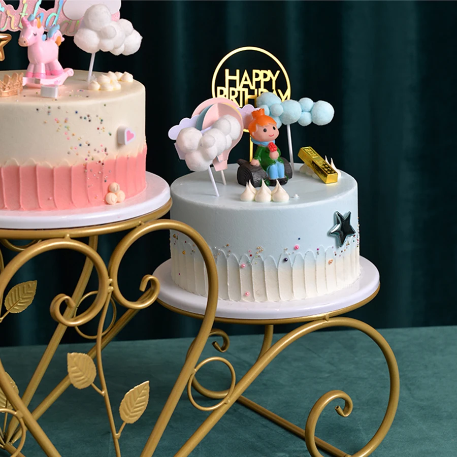 Metal Dessert Table Afternoon Tea Snack Rack Cake Display Stand Party Table Decoration