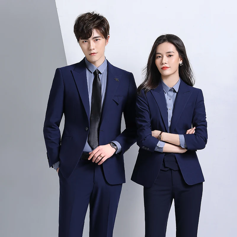 OEM High-quality Soft Comfortable 3 Piece Suits Set Plaid Formal Pant Suit Blazer Office Lady Uniform Women Jacket and Trouser