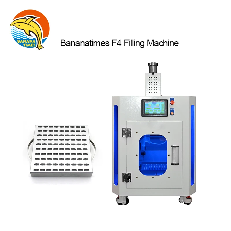 
Hot Selling Filling Machine F4 Automatic Filling Machine for CBD Vape/ Cartridge 