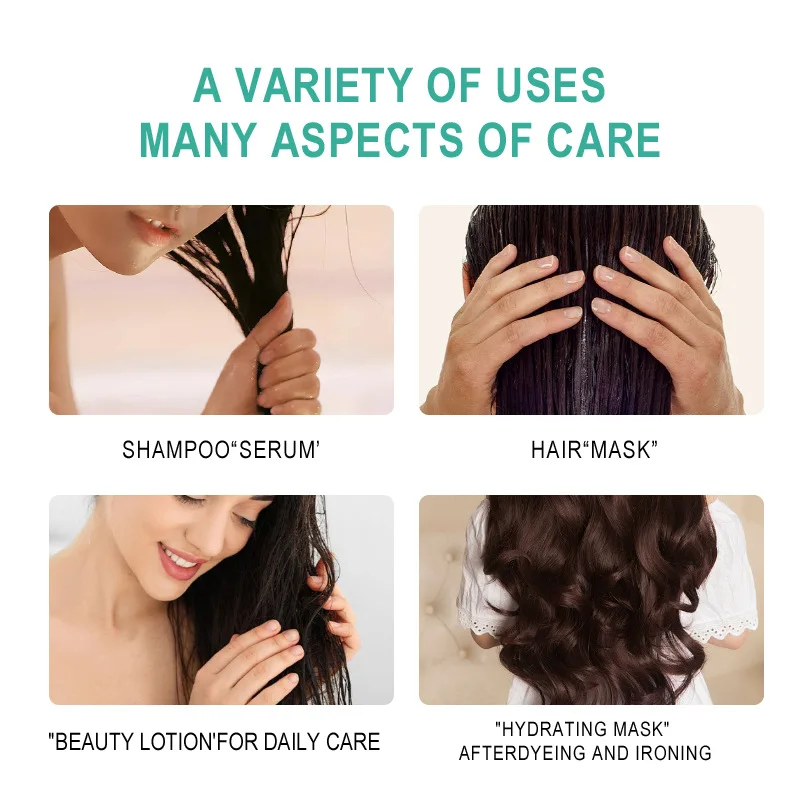 Wholesale 60ml organic hair treatment product rosemary mint scalp & hair strengthening oil and black seed oil for daily use