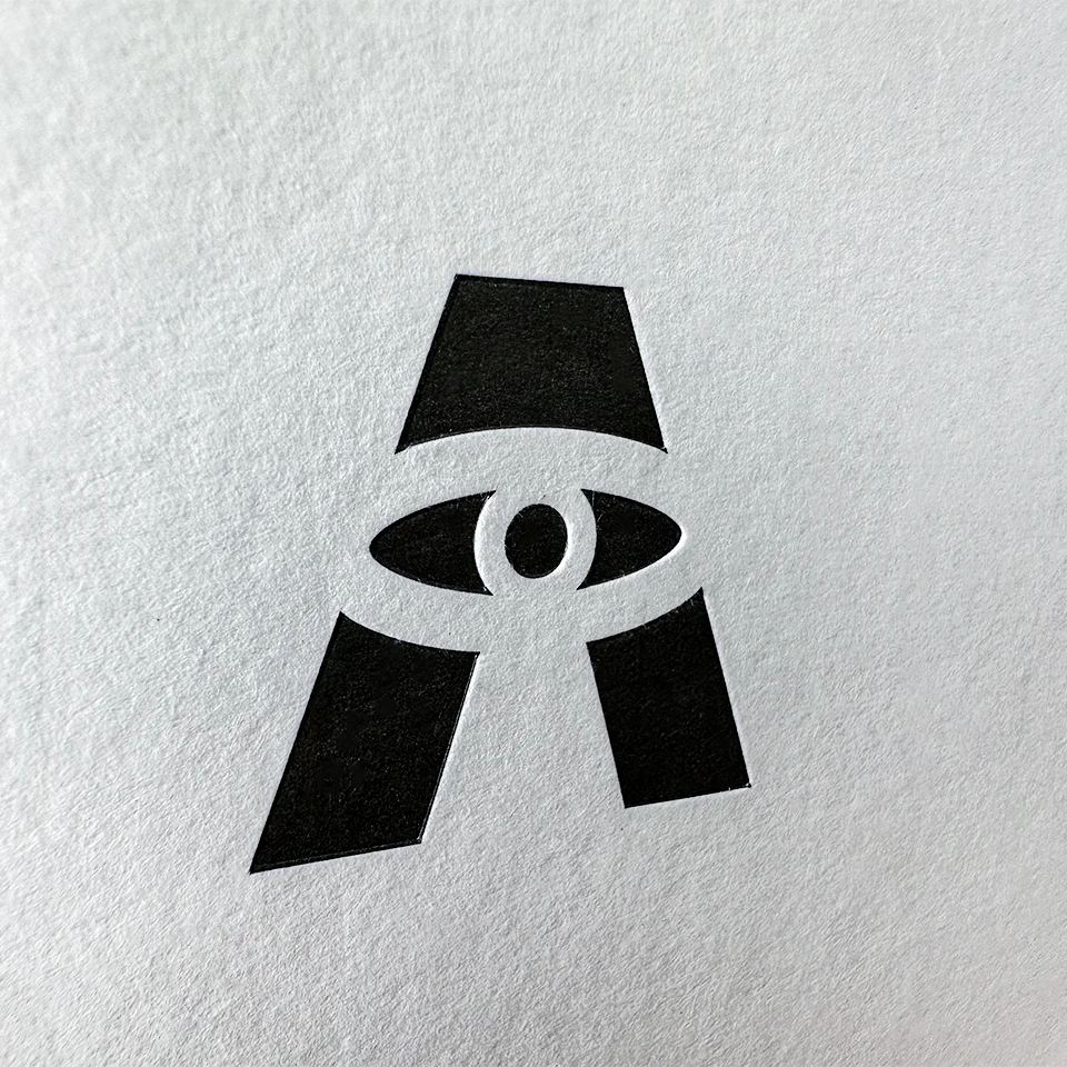 FORTE High quality Luxury custom metallic foil logo business card/postcard/wedding card/thank you card