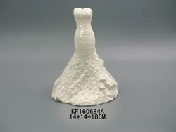 Unique dress style Vase for Rose or dried flower