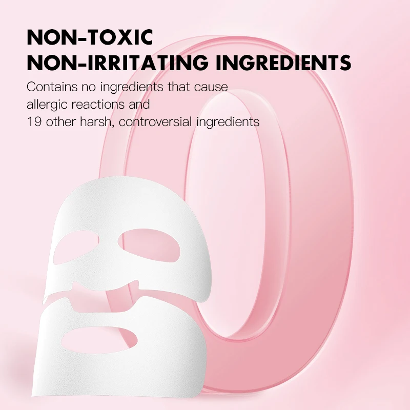 Private Label 4pcs/box Real Deep Clean Pore Bio-Collagen Facial Mask Bio Collagen Face Sheet Masks Beauty Skin Care Products