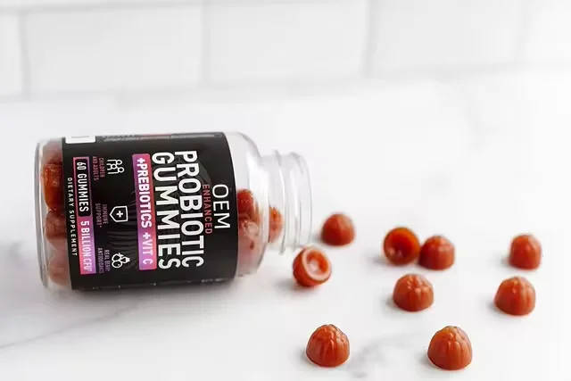 WELLBODY Daily Supplement For Balanced Belly Gummy Pectin Fiber Probiotic Prebiotic Pectin Gummy