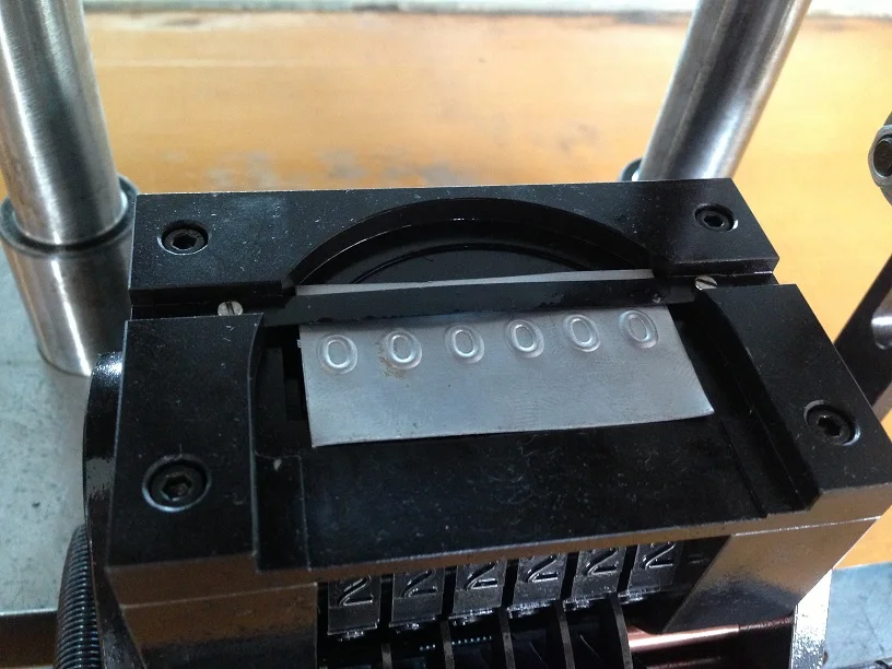 numbering machine head numerator