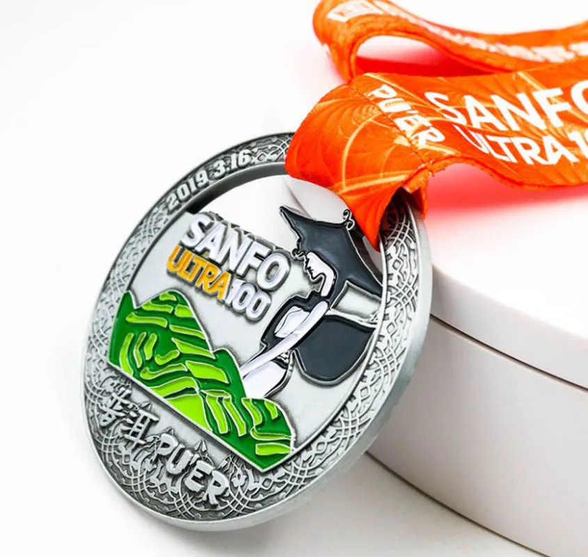 High Quality Sublimation Zinc Alloy Metal Custom Medal Sports Medal Factory Wholesale