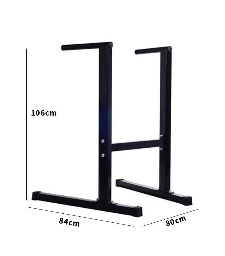 Free Standing Gym Bar Dip Stands Biceps Triceps Pull Up Stand Dip Station