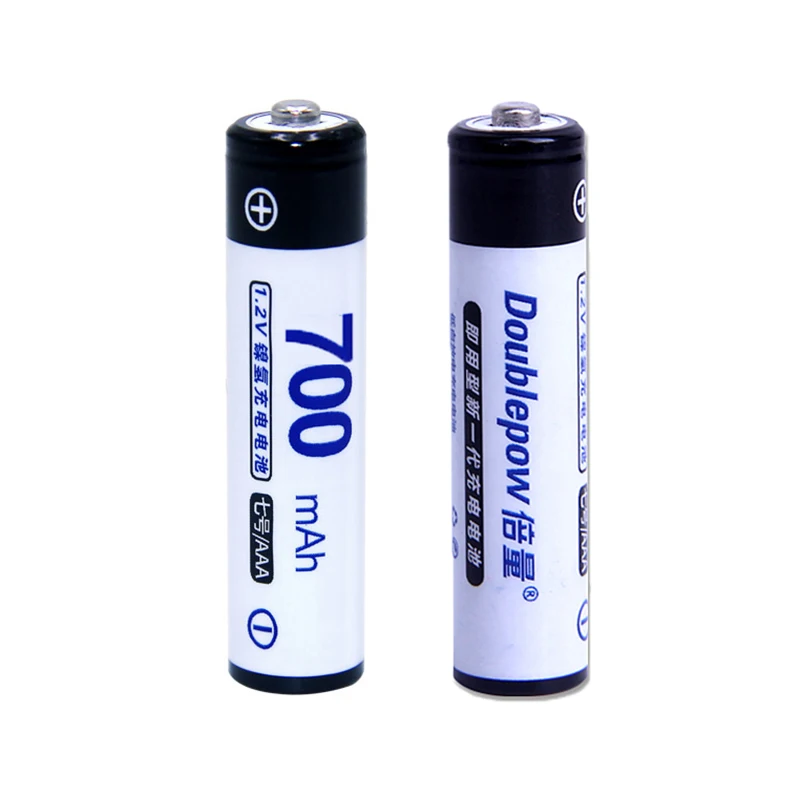 Factory Price on Large Stock 700mAh 1.2V NIMH AAA Rechargeable Battery