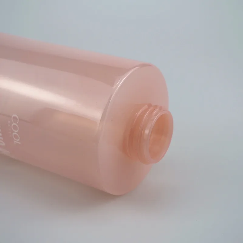 500ML empty plastic cylinder nail polish bottle
