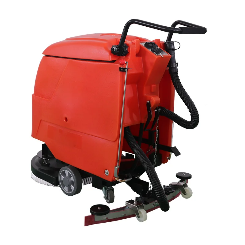 rechargeable floor scrubber industrial floor scrubber machine