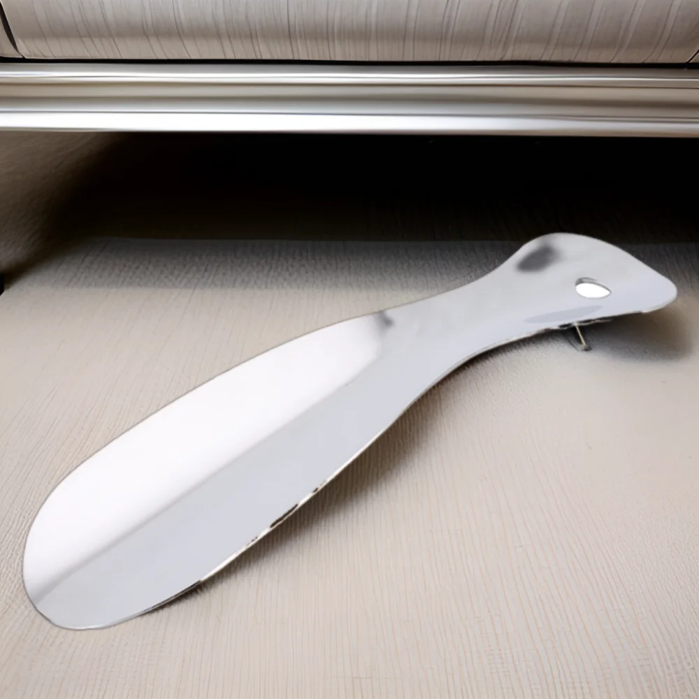 KW дорожный рожок для обуви из нержавеющей стали для мужчин и женщин, детей, удобный металлический инструмент для ношения обуви