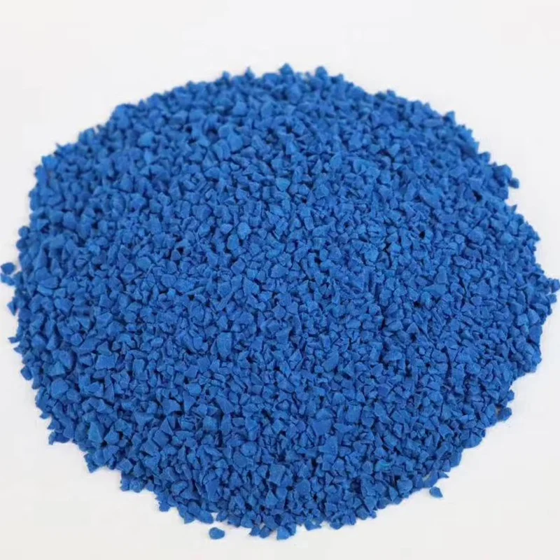 
High quality Eco-friendly EPDM rubber granule Color fadeless rubber granule for sports field high gel content epdm granule 
