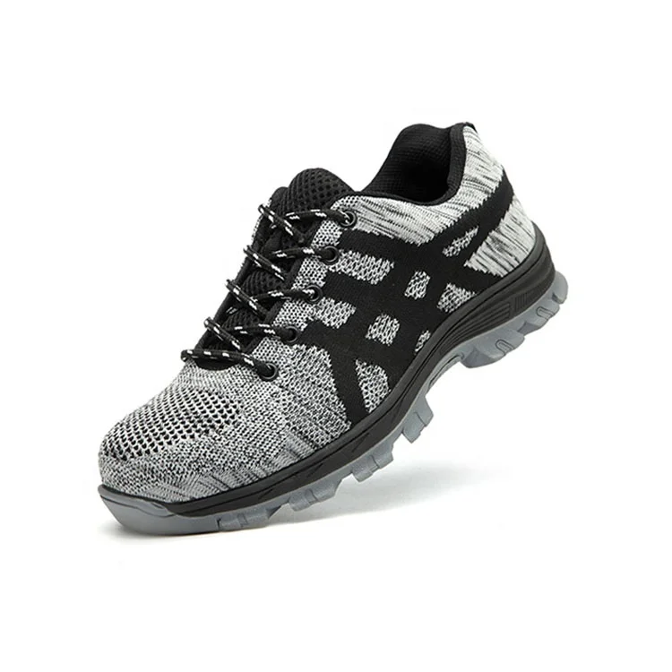 High Quality Cheap Work Sneakers Industrial Steel Toe Anti puncture Safety Shoes