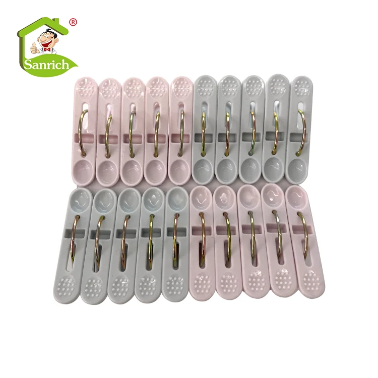 Plastic Clothespins Mini ClothesLine Rope Clips Socks Clip Laundry Clothes pin Clothes Pegs