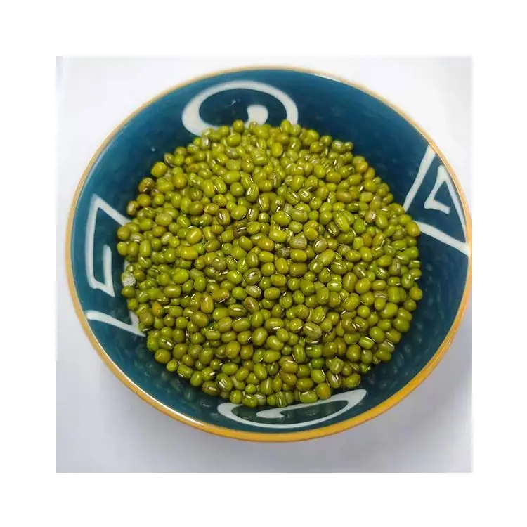 Vacuum Packed Edible Bulk Green Hulled Beans Mung Bean Fo Sale