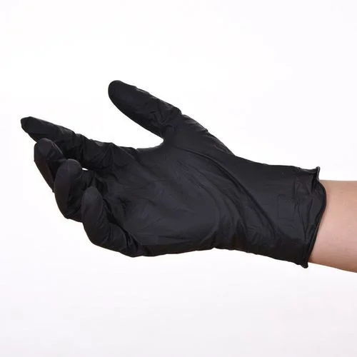 Yulan IV520 6mil Thickness Black Disposable Nitrile Gloves Powder Free