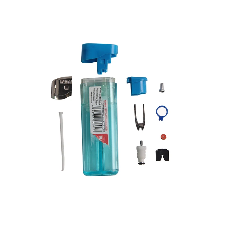 Электрическая многоразовая одноразовая прозрачная пластиковая Бутановая пьезозажигалка