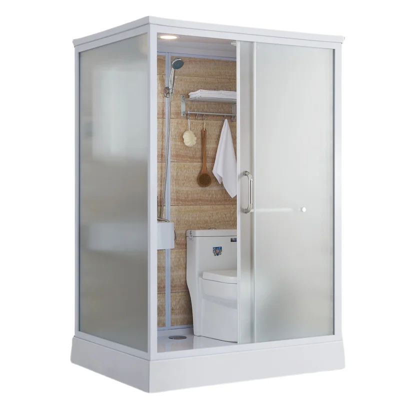 XNCP Mobile Prefab Bathroom Unit with Auto Shower Service the New Kind of Modern Bathroom Enclosure in Poland
