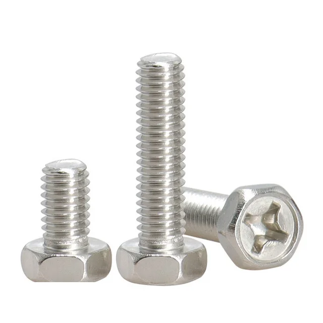 Хорошее качество M4M5M6M8 болты из нержавеющей стали с высоким винтом спиральные фурнитуры