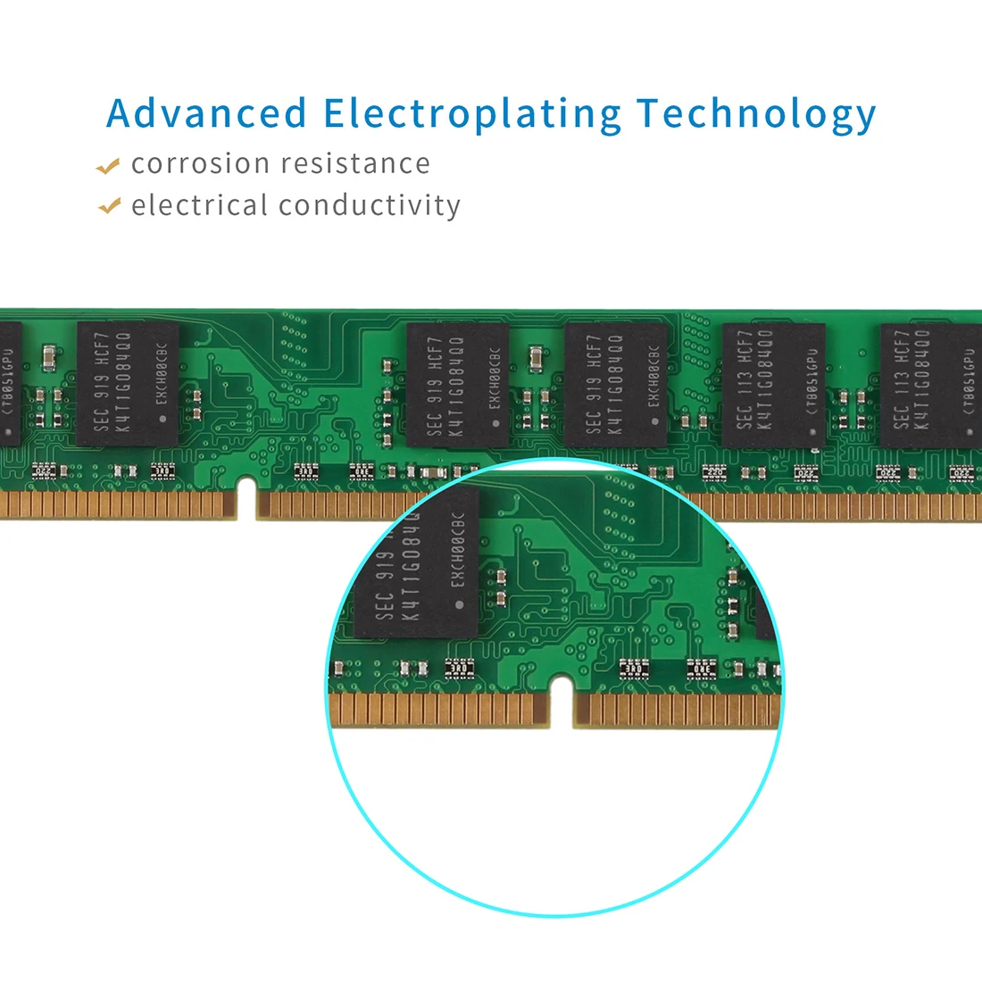Заводская цена DDR2 2GB memoria RAM PC2 6400U 800MHZ UDIMM PC Ram память совместима со всеми материнскими
