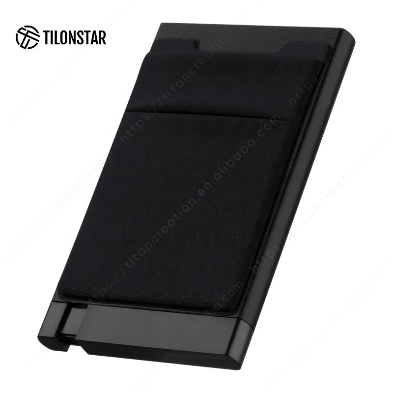 Manufacturer Supplier Good Price Credit Card Holder Slim Wallet Minimalist Wallet Pop Up Card Holder