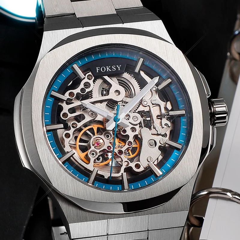 Sublimar Luxury Mechanical Diseno Par Import Automatic Watch Saphir Mecanismo Para Fino Pulsera Supplie Masculino Reloj De Watch