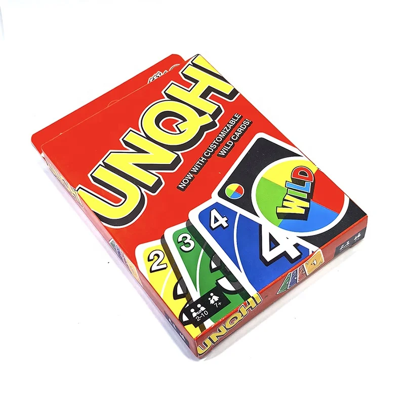 Deskjoy Высококачественная печатная бумага UNQHI карты играть в покер настольная игра Карта