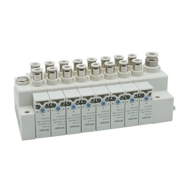 XINGYU VT15-02K8K6-A2 solenoid pneumatic valve terminal manifold valve block