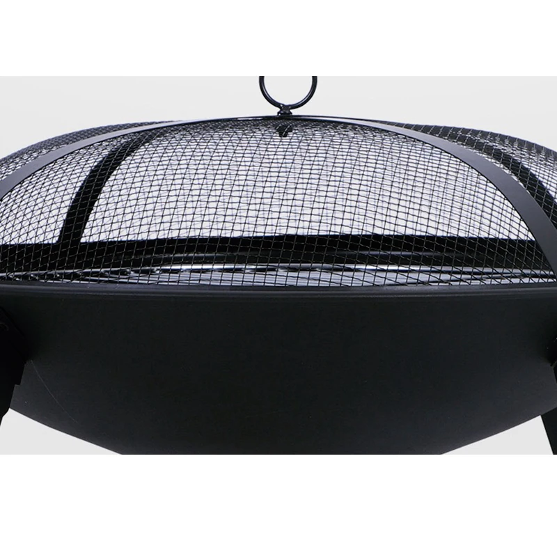 Outing Mate stainless steel charcoal bbq grills fire bowl barbecue for camping 4-legged brazier