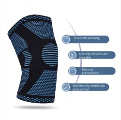 Marvili Hot Sale Compression Knee Sleeve Rodillera Running Hiking Pads Breathable Elastic Knee Sleeves For Soccer Basketball