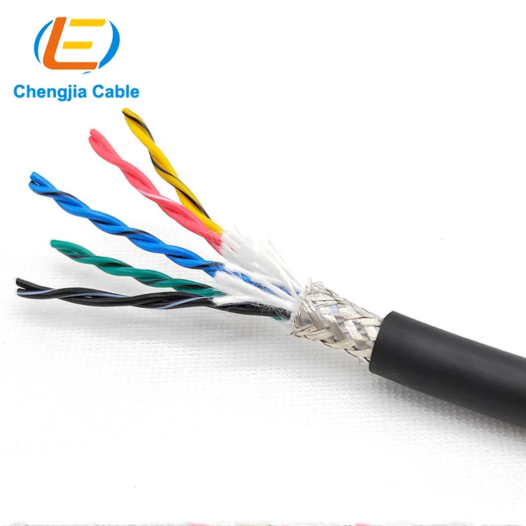 Servo Motor Encoder 45Mm Flexible Type Screen Twisted Pair Drag Chain Cable Carrier