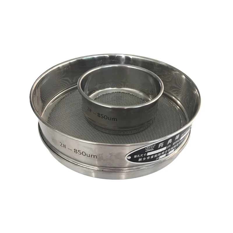 Pharmacopeial Testing Sieves 0.1Mm 325 Mesh Filter Sieve 220 70 160 400 Micron Mesh Sieve