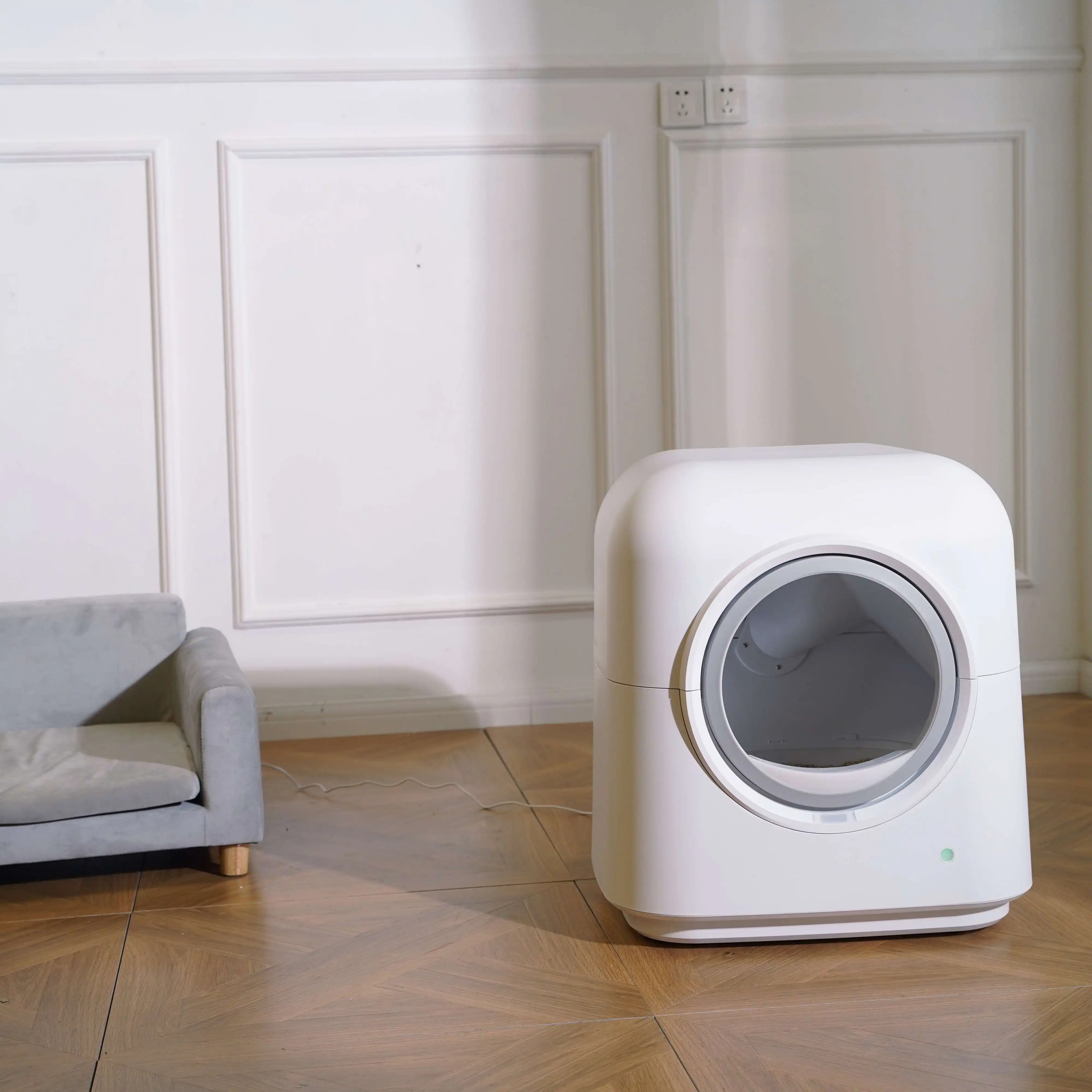 New Fashion Design Low Noise App Control Intelligent Electric Self Cleaning Smart Automatic Cat Litter Box