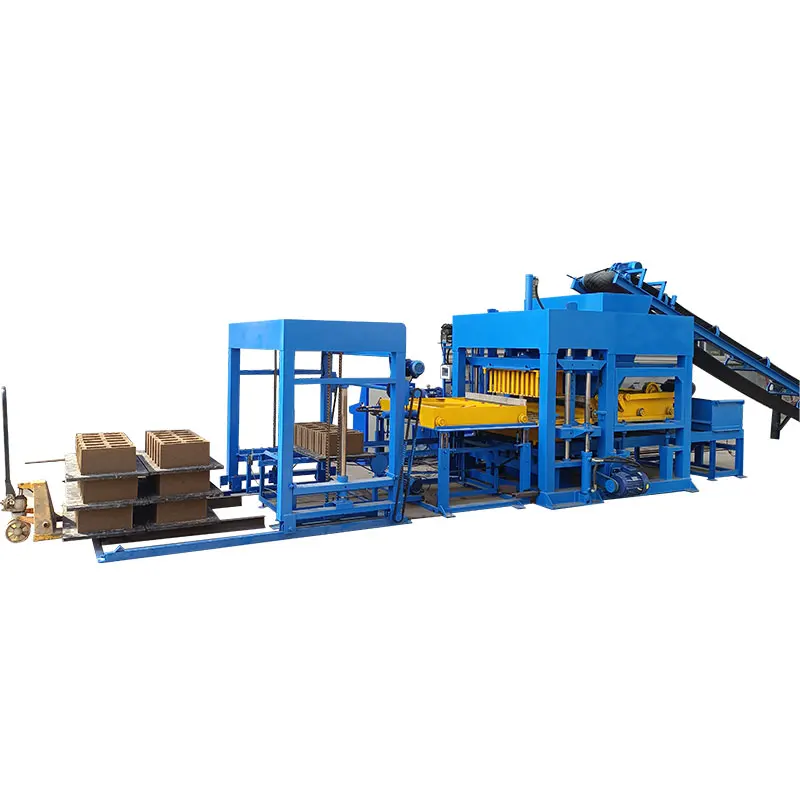 Large-Scale Production Line Equipment Directly Operated Manufacturer Runs Stably Cement Unburned Brick Machine Equipment