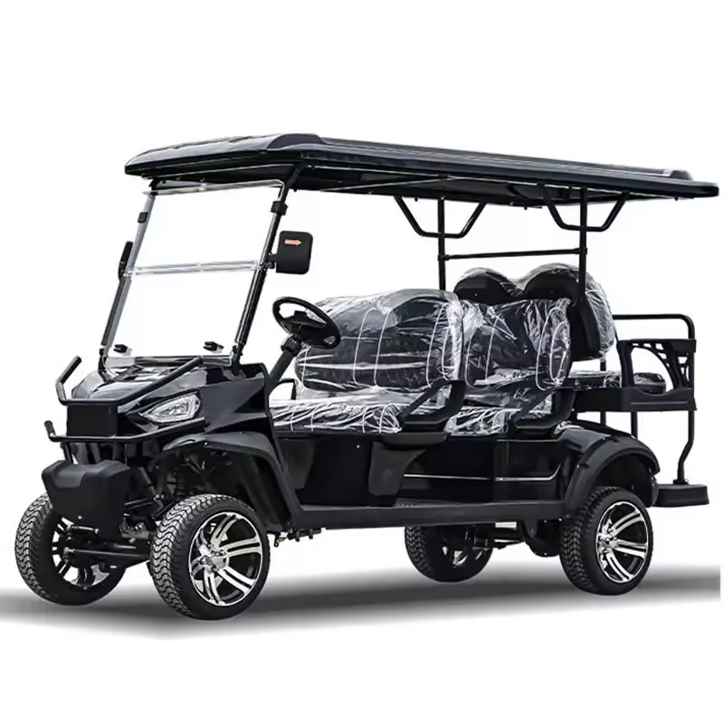Tong Cai  Mini CE certificate 72V Lithium Battery 6 Seater Electric off Road Beach Golf Buggy
